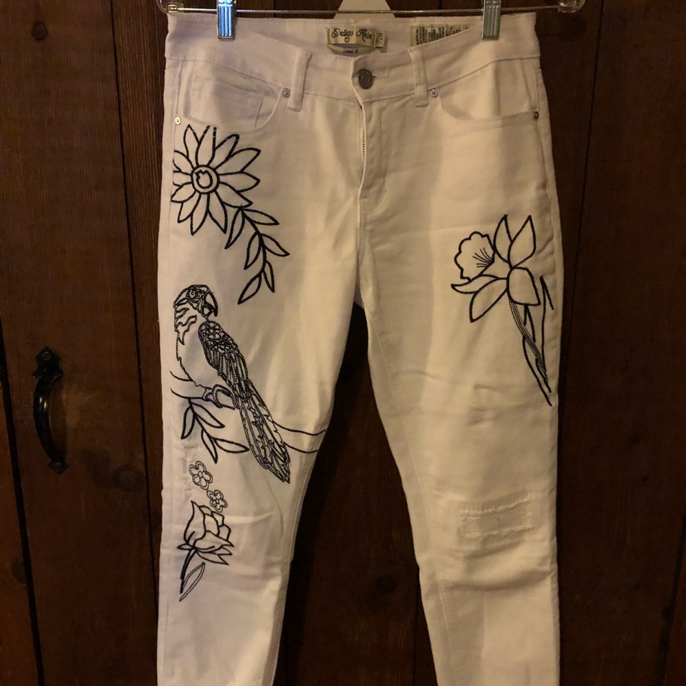 White jeans